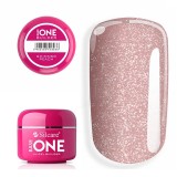 Gel UV Silcare Base One Builder pentru unghii - Shimmer Peach, 50g