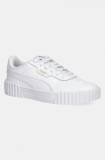 Puma sneakers Carina 3.0 culoarea alb, 400365