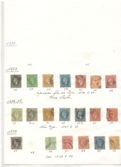 ROMANIA.1872/1992 Colectie cronologica timbre stampilate si nestampilate 3 (trei) clasoare