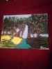 TABLOU PE PANZA CU SASIU NOU 30X40 CM PEISAJ PADURE PRET DOAR 20 LEI