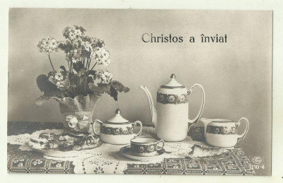 cp Christos a inviat ! circulata anii 1920, timbre foto