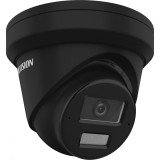Camera de supraveghere IP Turret 4MP Hikvision DS-2CD2343G2- LI2U(2.8MM) BK, lentila fixa 2.8mm, iluminare min: Color: 0.005 Lux (F1.6, AGC ON),0 Lux