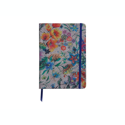 Notebook coperta moale piele A5 144 pagini Clairefontaine Celeste Flowers foto