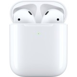 Handsfree Casti Bluetooth Apple Airpods 2, cu incarcare Wireless, Alb MRXJ2ZM/A