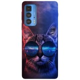 Husa compatibila cu Motorola G20 model Cool cat, Silicon, TPU, Viceversa, Transparent, Carcasa