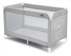 Patut pliant voiaj ultraportabil pentru copii Sonno , usor de transportat, ideal pentru calatorii, material rezistent cu protectii laterale si saltea