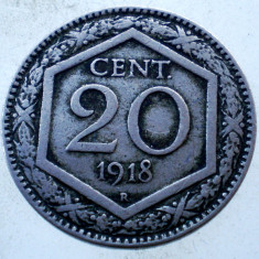 7.649 ITALIA 20 CENTESIMI 1918 R