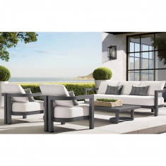 Set mobilier premium din aluminiu, pentru terasa/gradina/balcon, model Parma