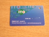 B11 59 - Card comercial - ITO - piesa de colectie