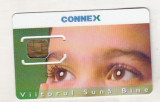 Bnk card Cartela telefonica de colectie - SIM Connex - stare perfecta