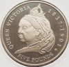 2561 Guernsey 5 Pounds 2001 Elizabeth II (Queen Victoria Centennial) km 106, Europa