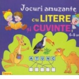 Jocuri amuzante cu litere si cuvinte 6-8 ani