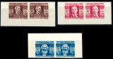 1945 LP173a serie Confederatia Generala a Muncii (nedantelat - pereche) MNH, Organizatii internationale, Nestampilat