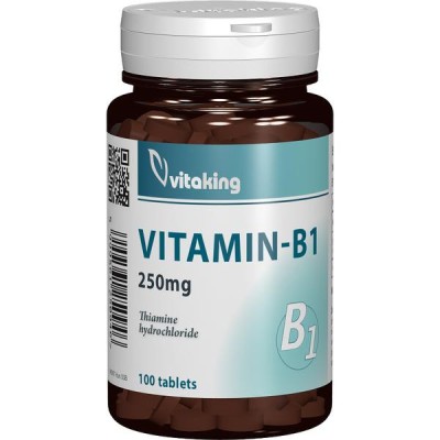 Vitamina B1 (Tiamina) 250mg Vitaking 100cps foto