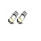 Set 2 Becuri Led T10 w5w Canbus Cob - lumina alba