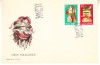 C12 - FDC Romania - Masti folclorice - LP714 - 1969, Romania de la 1950, Arta