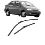 Cumpara ieftin Set stergatoare CHEVROLET AVEO / KALOS Saloon (T200) 2003-2008, pentru parbriz, Valeo Silencio Xtrm