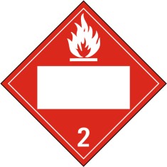 Placuta neutra pentru gaz inflamabil clasa 2 foto