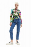 Desigual jeansi femei high waist