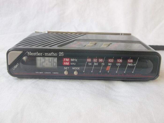 Radio de voiaj vintange Nestler Matho25 anii 80