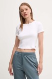 Converse tricou femei, culoarea alb, 10027490-A02