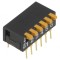 Comutator DIP-SWITCH 6 Sec&Aring;&pound;iuni ON-OFF 0,03A 30VDC