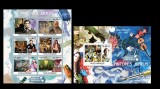 MOZAMBIC 2011 - Picturi, maestri evrei / set complet - bloc+colita MNH
