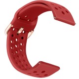 Cumpara ieftin Curea din silicon, compatibila Fossil Gen 5 Smartwatch, telescoape Quick Release, 22mm, Rosu, Very Dream