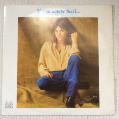 suzi quatro if you knew suzi disc vinyl lp muzica pop rock 1983 balkanton vg+