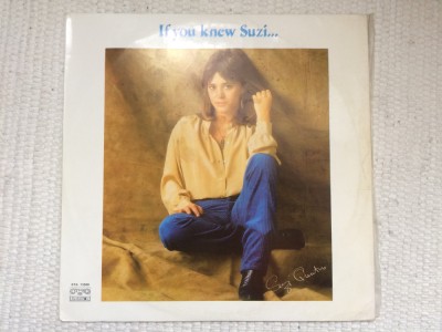 suzi quatro if you knew suzi disc vinyl lp muzica pop rock 1983 balkanton vg+ foto