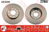 Disc frana AUDI A3 (8V1) (2012 - 2016) TRW DF4295