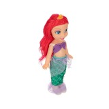 Papusa Roscata, Sirena Printesa, 28 cm, ATU-089467, Plastic, Oem