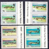 A11 TX10 4 - 1994 - Fauna ocrotita - sturioni - perechi a cate doua timbre
