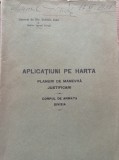 Gen. Sichitiu/Maior Ignat - Aplicatiuni pe harta, 1935, harti