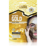 Beauty Formulas Gold mască textilă nutritivă cu acid hialuronic 1 buc