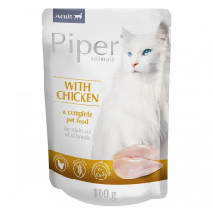 Piper Cat Adult hrană la plic cu carne de pui 100 g