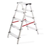 Scara aluminiu, Master, 2 tronsoane, 5 trepte, max 125 kg, 1.14 m