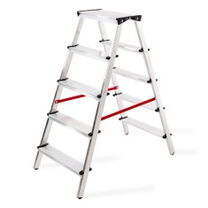 Scara aluminiu, Master, 2 tronsoane, 5 trepte, max 125 kg, 1.14 m foto