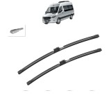 Cumpara ieftin Set 2 Stergatoare MERCEDES-BENZ SPRINTER 4-t Tourer Bus (B907) 2018-2022, parbriz, Bosch Aerotwin Jet Blade