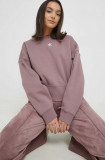 Adidas Originals bluza femei, culoarea roz, neted