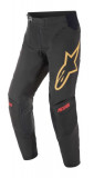 Pantaloni Moto Alpinestars Mx Techstar Venom Negru / Portocaliu / Rosu Marimea 38 3720021/1344/38