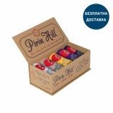 Cutie de lux cu 5 perechi de șosete din bumbac Fini cu legume