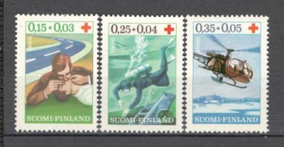 Finlanda.1966 Crucea Rosie DF.16 foto