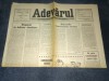 ZIARUL ADEVARUL 17 IUNIE 1990 COPPA DEL MONDO