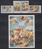 Antigua si Barbuda - 500 de ani de la nașterea lui Rafael, Serie + Colita, MNH