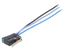 Micro&icirc;ntrerupător SNAP ACTION 6A 250VAC SPDT cu manetă Poz: 2