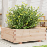 Jardiniera de gradina, 70x70x26,5 cm, lemn masiv de pin GartenMobel Dekor, vidaXL