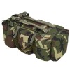 Geanta Militara 3 in 1 Gossi, 90L, Camuflaj, Rucsac, Sac, Umăr, Impermeabila, Oxford, Camping, Drumetii