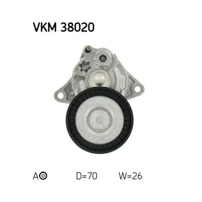 SKF rola intinzator, curea transmisie foto