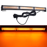 Cumpara ieftin Bara LED girofar 45 cm, 54W, lumina galbena, functii stroboscop, 12V, 3000K